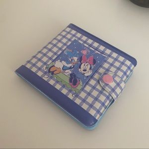 NWT Disney Minnie Mouse & Daffy Duck Plastic Puffy Vintage Wallet